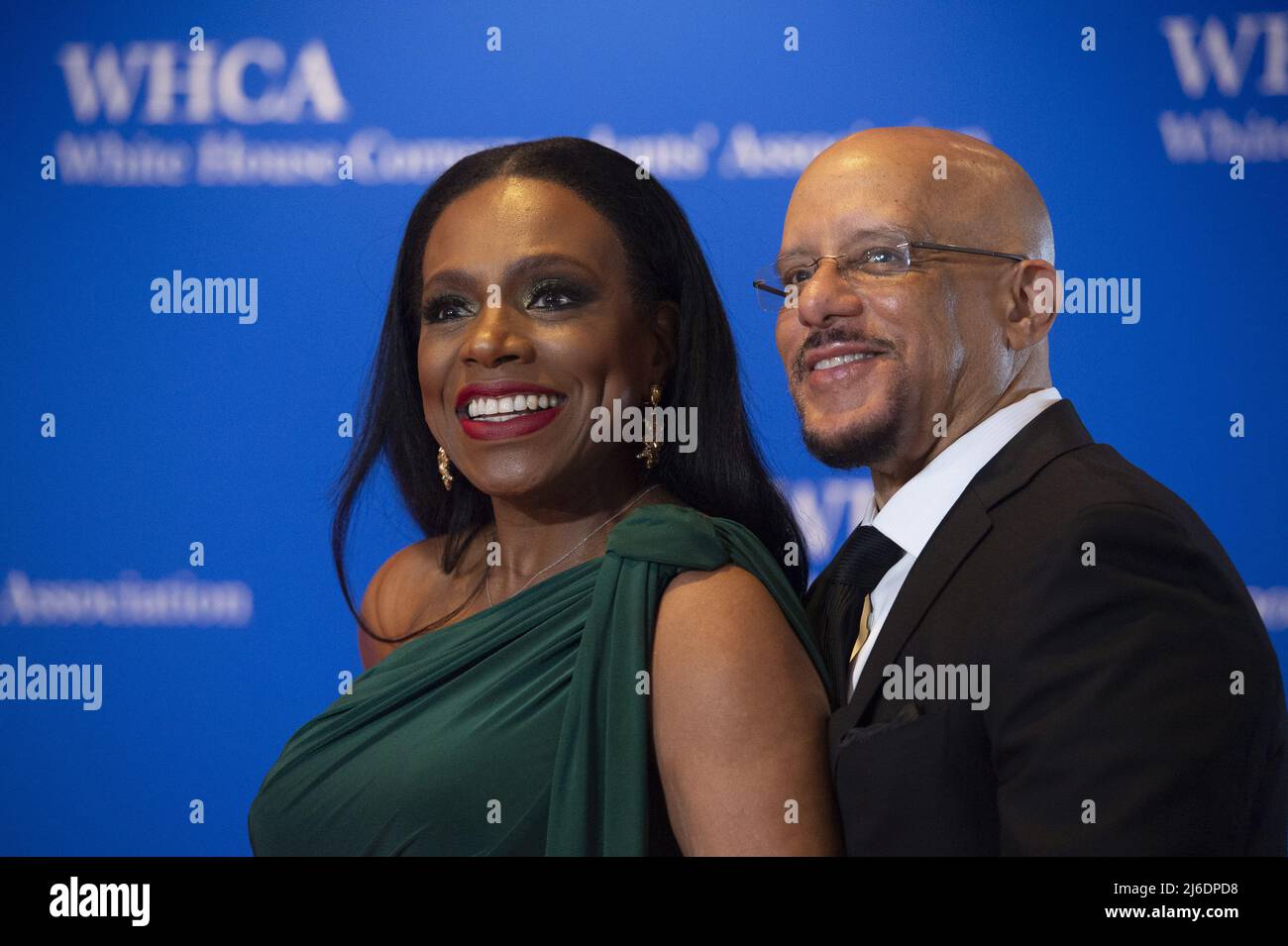 Actress Sheryl Lee Ralph and husband, Pennsylvania State Senator Vincent Hughes arrive at the 2022 White House Correspondents' Association Dinner at the Washington Hilton in Washington, DC on Saturday, April 30, 2022. The dinner is back this year for the first time since 2019. Photo by Bonnie Cash/UPI.... . Stock Photo