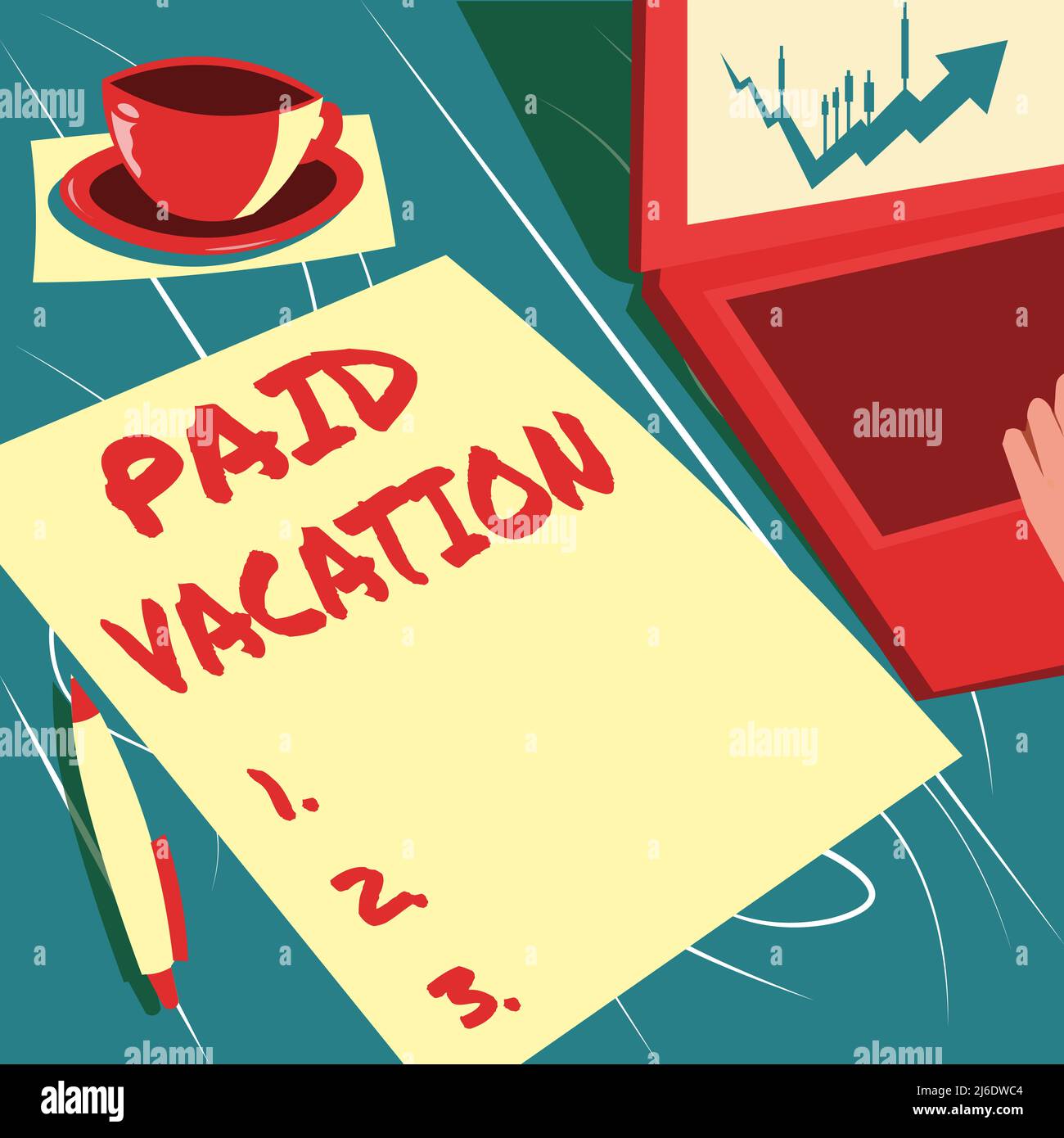Text Sign Showing Paid Vacation Concept Meaning Sabbatical Weekend Off Holiday Time Off Benefits Laptop Resting Beside Coffee Mug And Plain Sheet Stock Photo Alamy