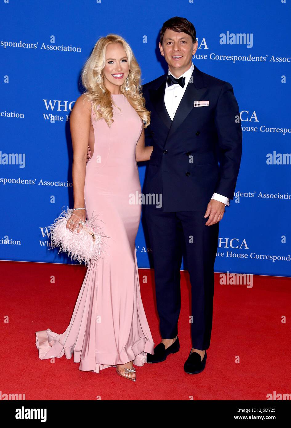 Hogan Gidley arriving at the 2022 White House Correspondents' dinner