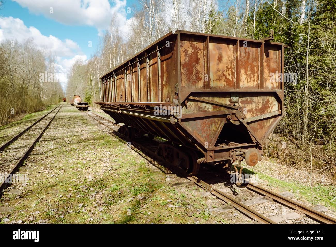 Small Gauge Railroad Track