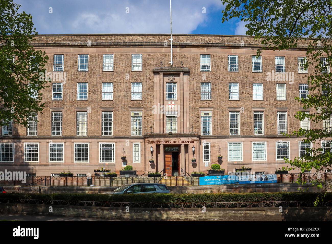 University of Chester, Riverside Campus / Nursing School Stock Photo