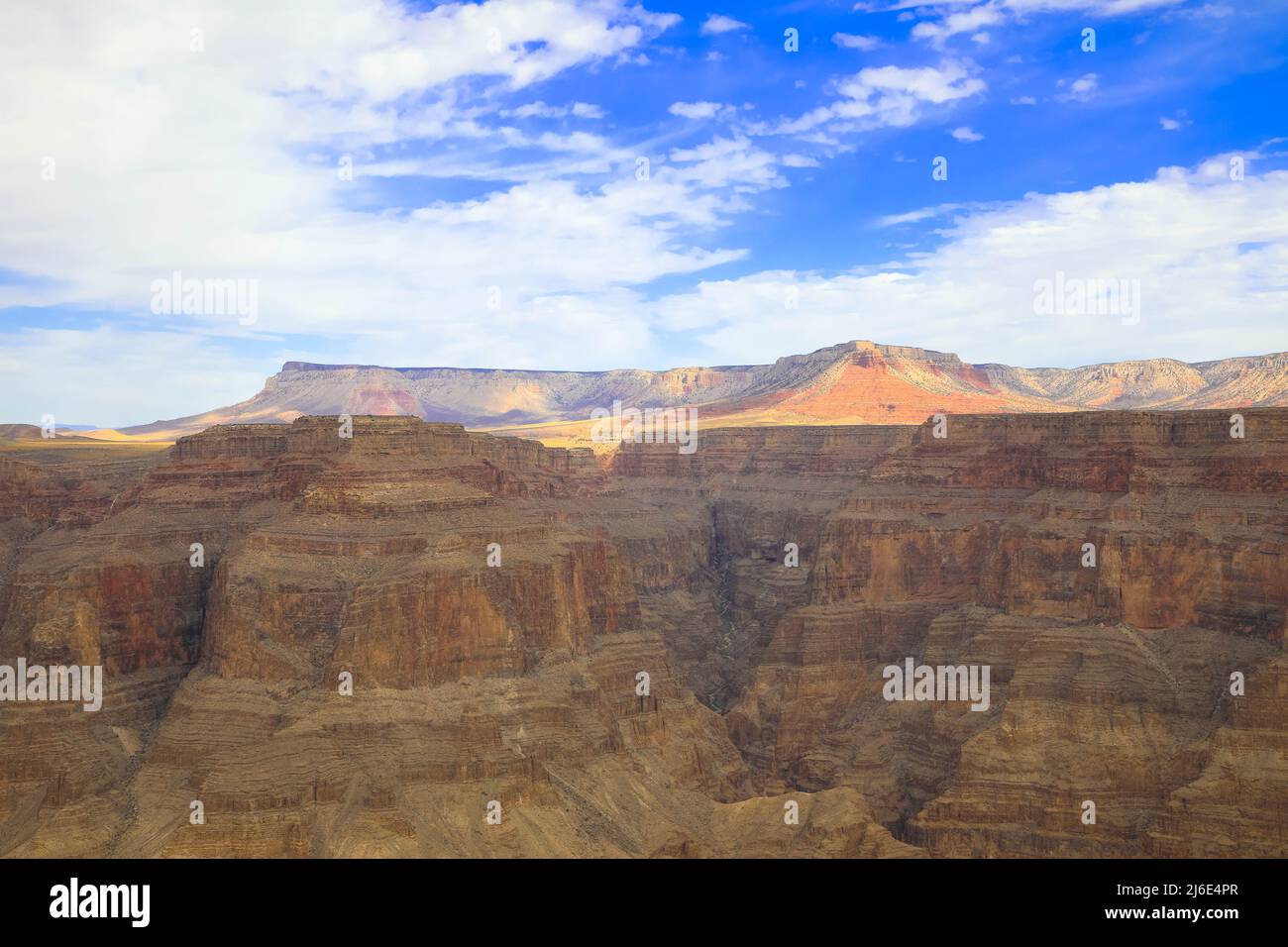 Panorama view of amazing natural geological formation, Grand Canyon in