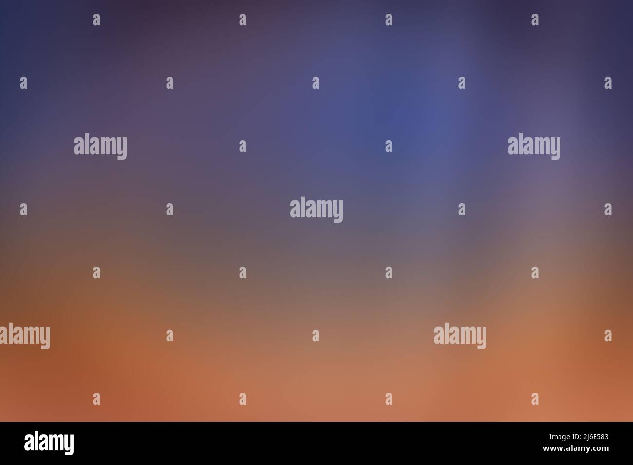 Abstract blue orange background with smooth gradient. Backdrop Stock Photo