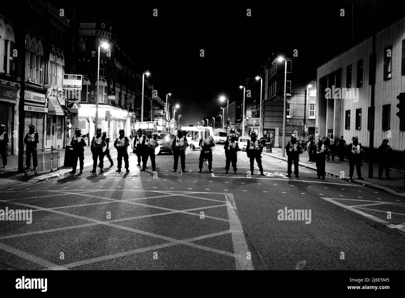August riots 2011 Black and White Stock Photos & Images - Alamy