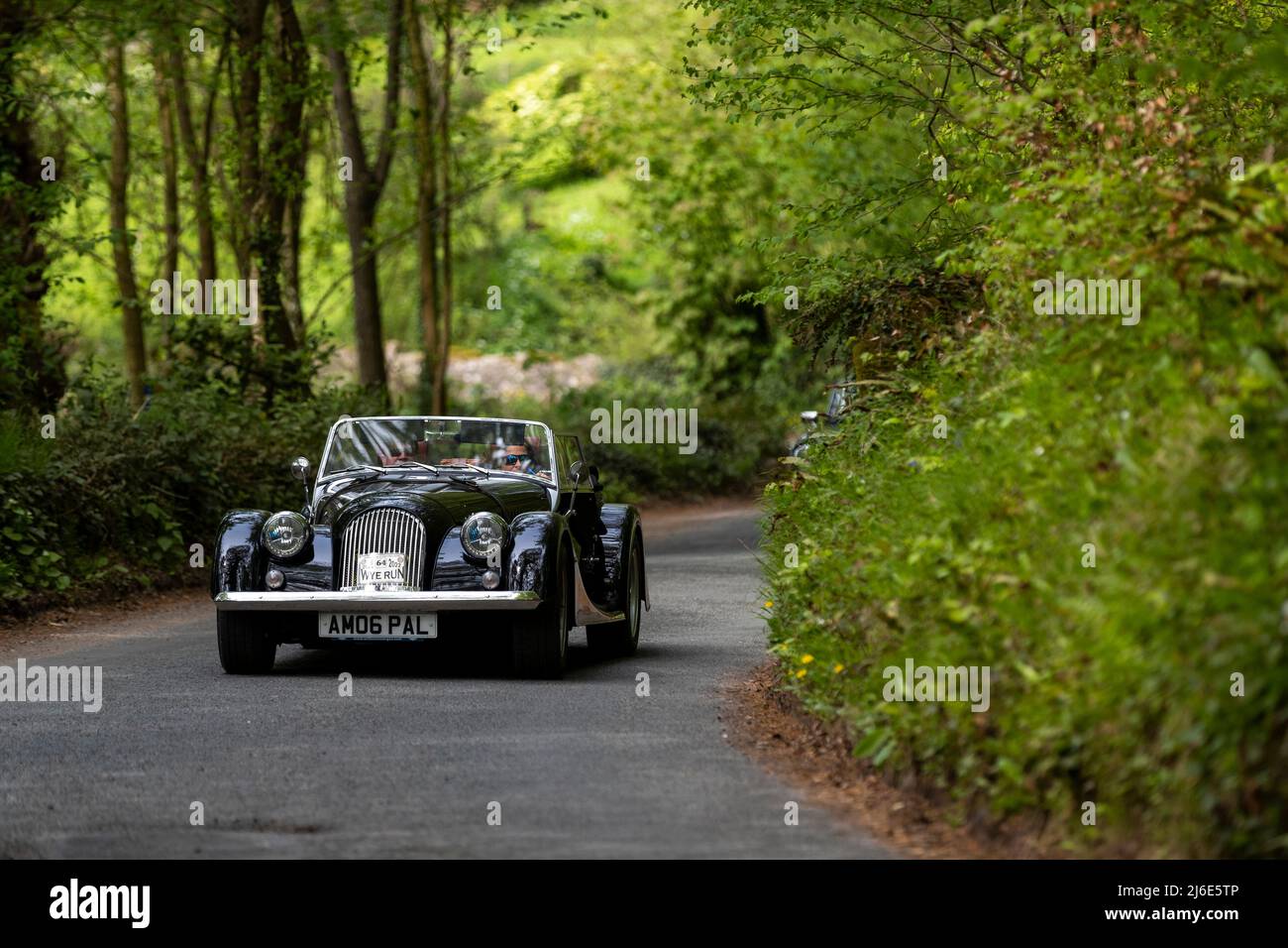 Morgan taking part in the classic cars springtime Rotary Club charity ...