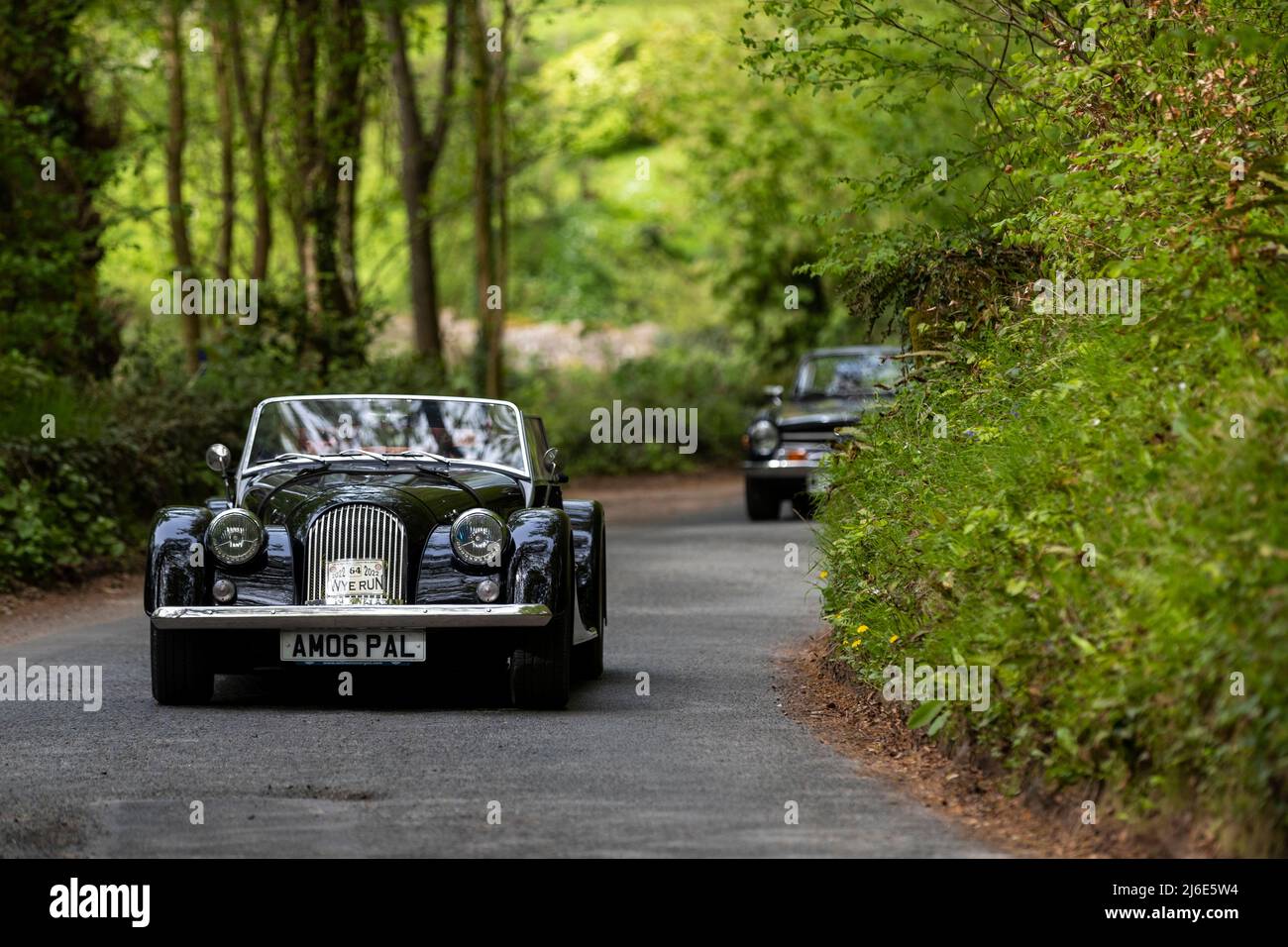 Morgan taking part in the classic cars springtime Rotary Club charity ...