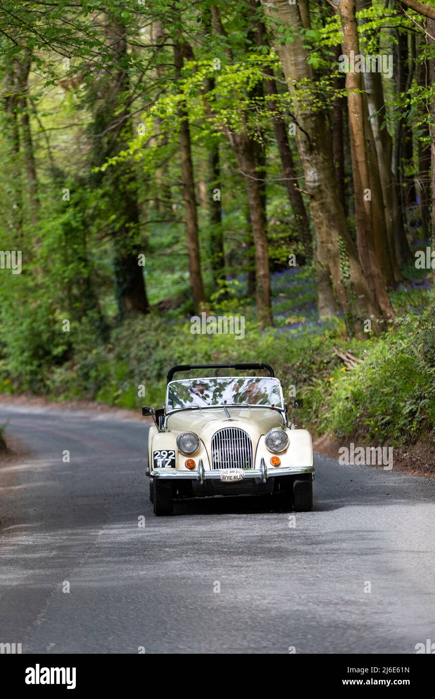 Morgan taking part in the classic cars springtime Rotary Club charity ...