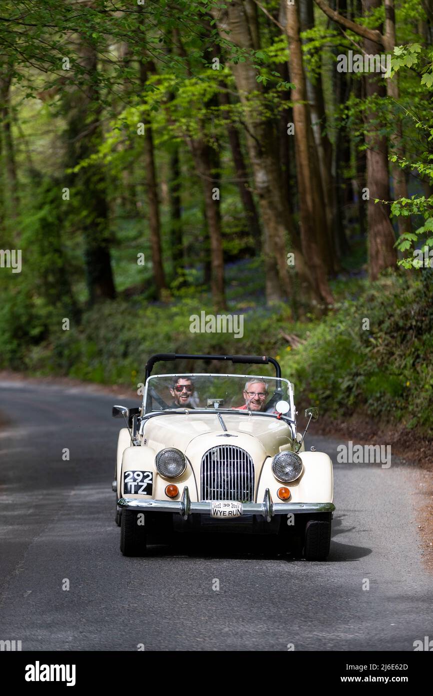 Morgan taking part in the classic cars springtime Rotary Club charity ...