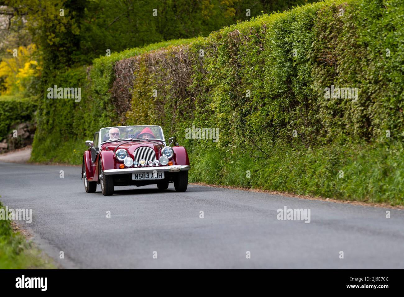 Various marques taking part in the classic cars springtime Rotary Club ...