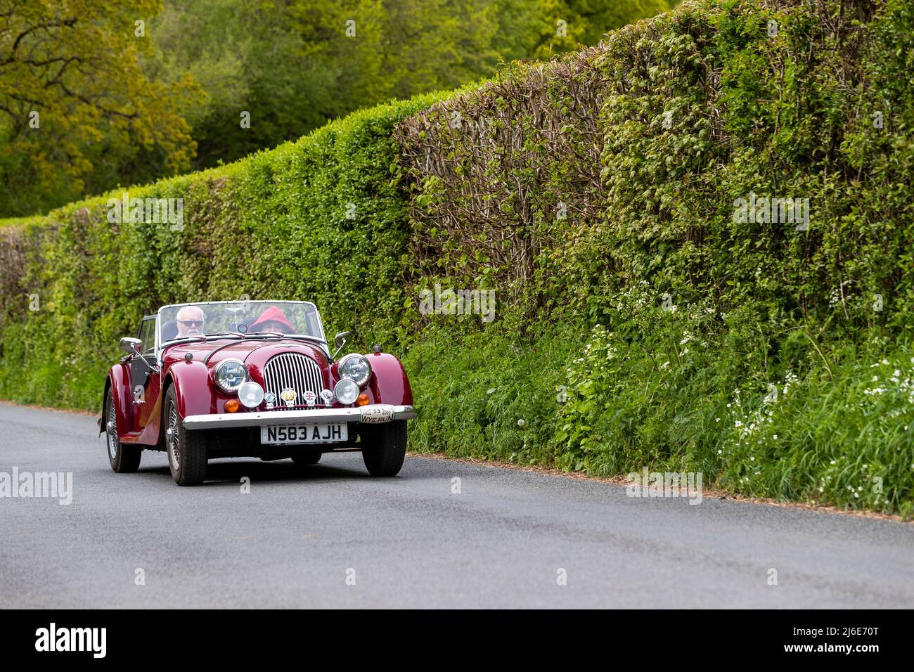 Various marques taking part in the classic cars springtime Rotary Club ...