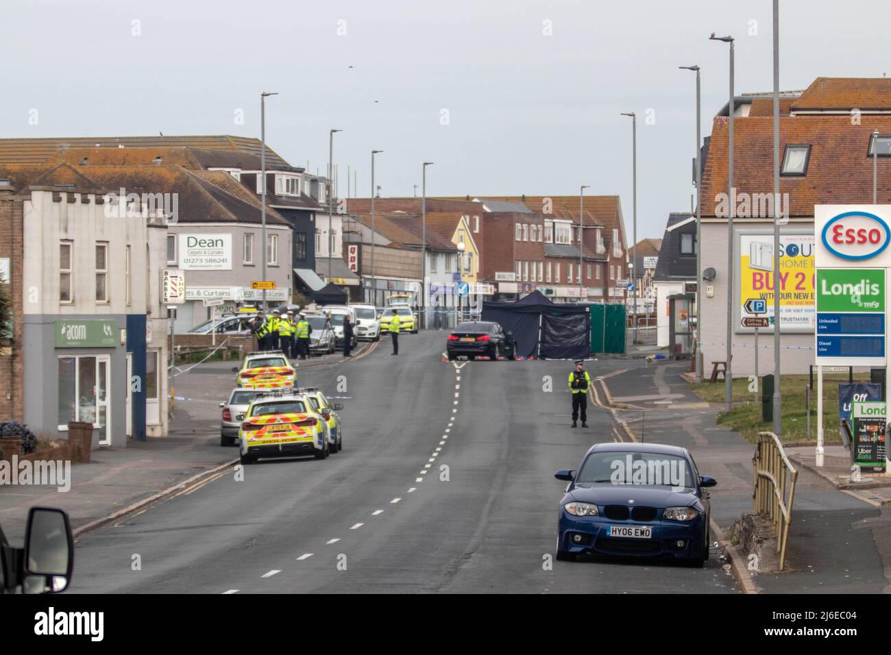 A man has sadly died after being in a collision with a police vehicle