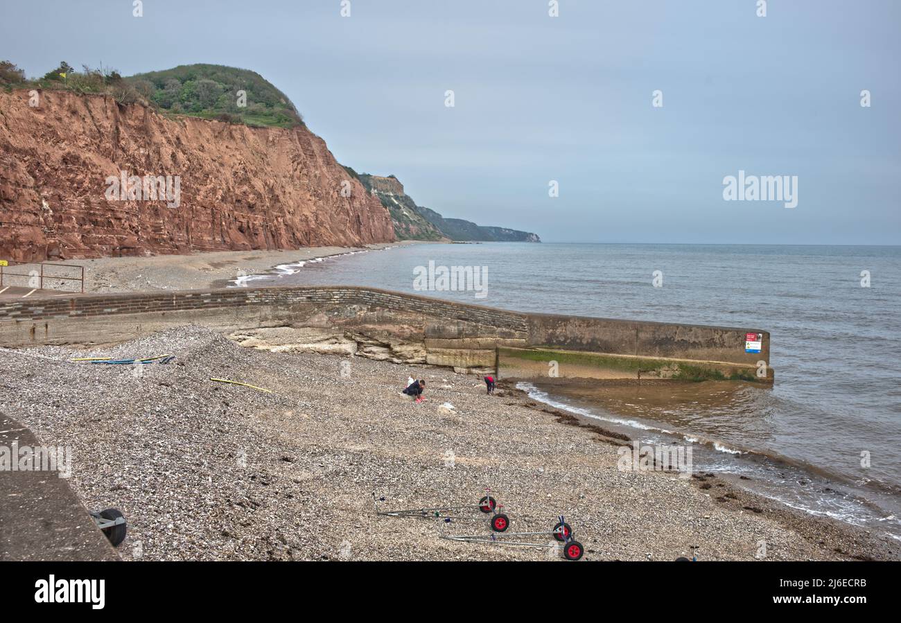 Images of Sidmouth and surrounding area in East Cevon, UK Stock Photo