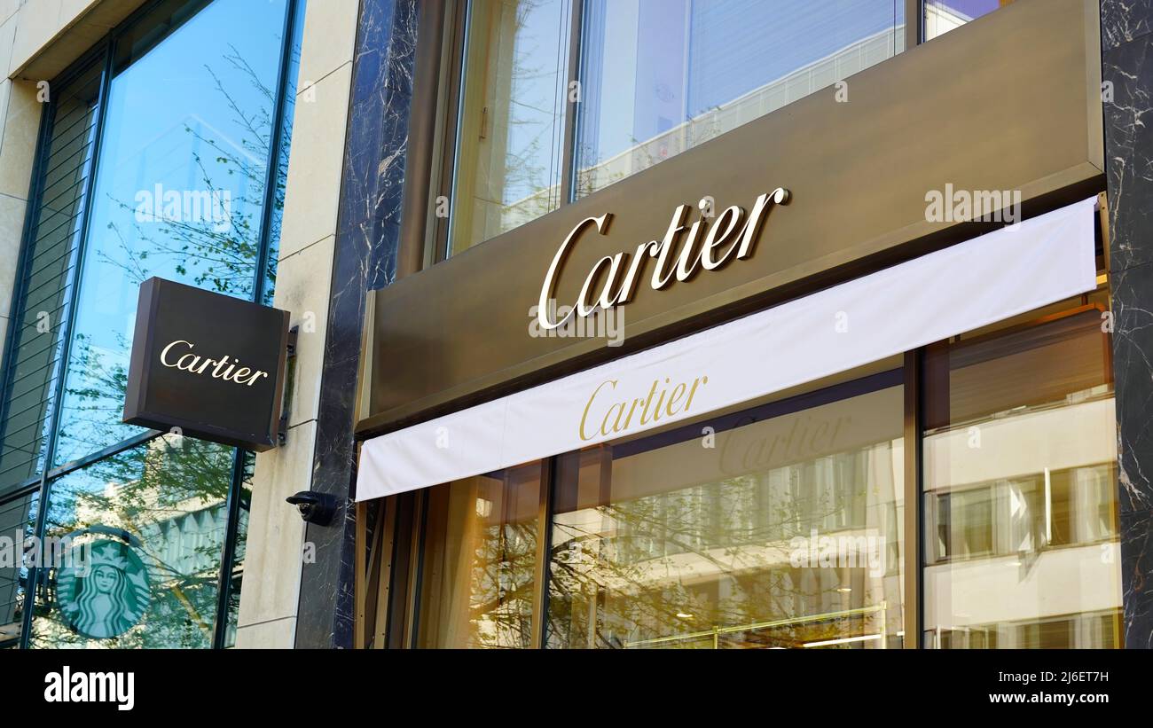 Exterior of cartier store hi res stock photography and images Alamy