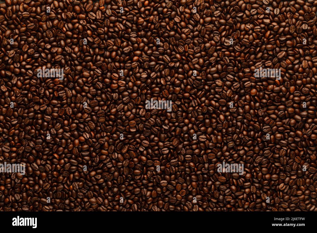 Coffee beans seamless pattern. Abstract background Stock Photo
