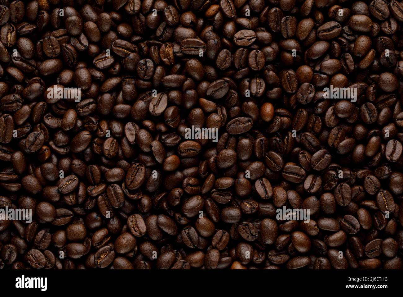 Roasted coffee beans pattern. Abstract background texture Stock Photo ...