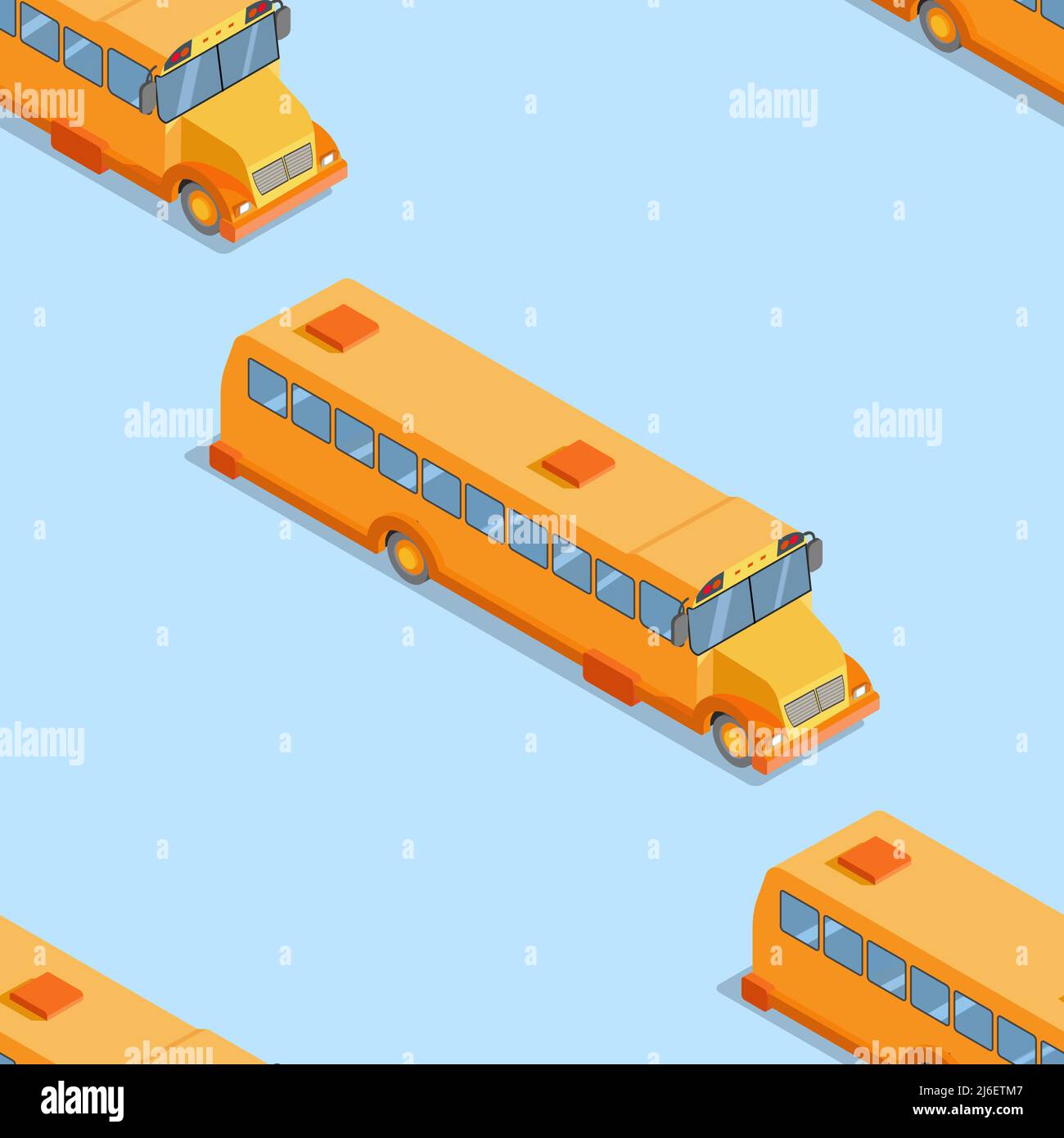 Vintage bus pattern hi-res stock photography and images - Alamy