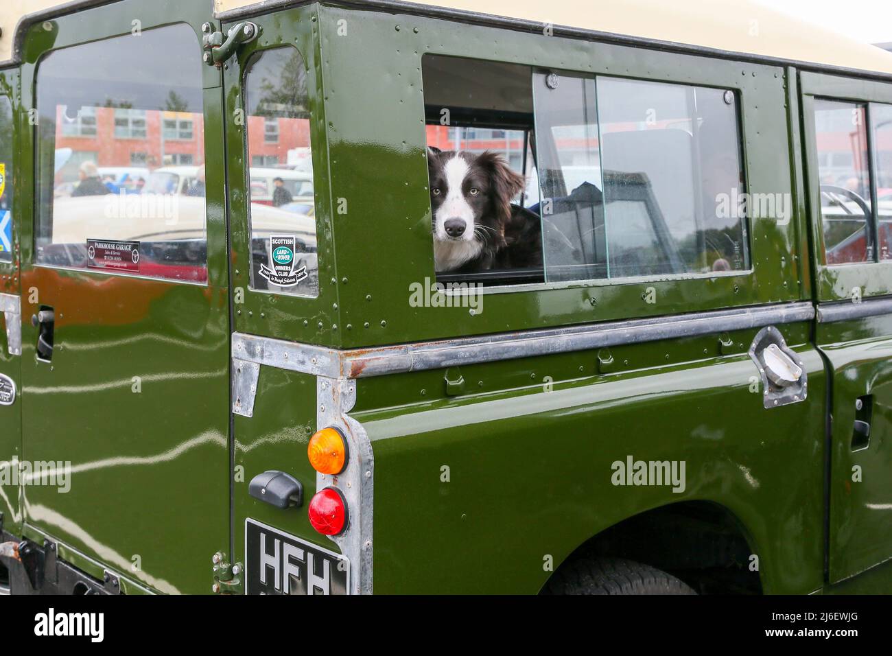 01 May 2022, Kilmarnock, UK. Ayrshire Classic Car Club held its popular