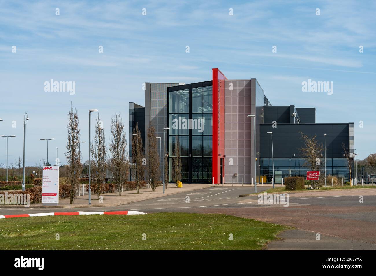Silverstone, United Kingdom - April 10 2022: Silverstone UTC Stock Photo