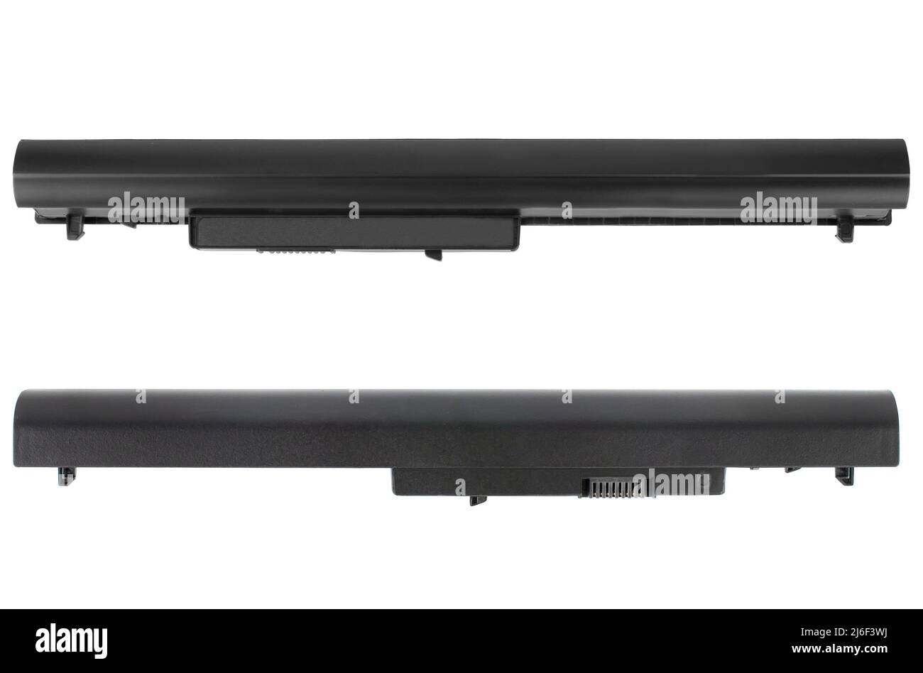 laptop battery, laptop spare part isolated on white background Stock