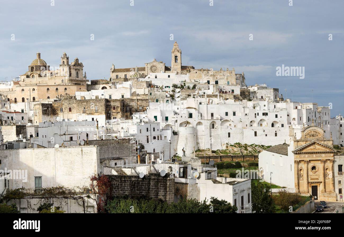 panorama-of-medieval-white-city-of-ostuni-apulia-southern-italy-stock
