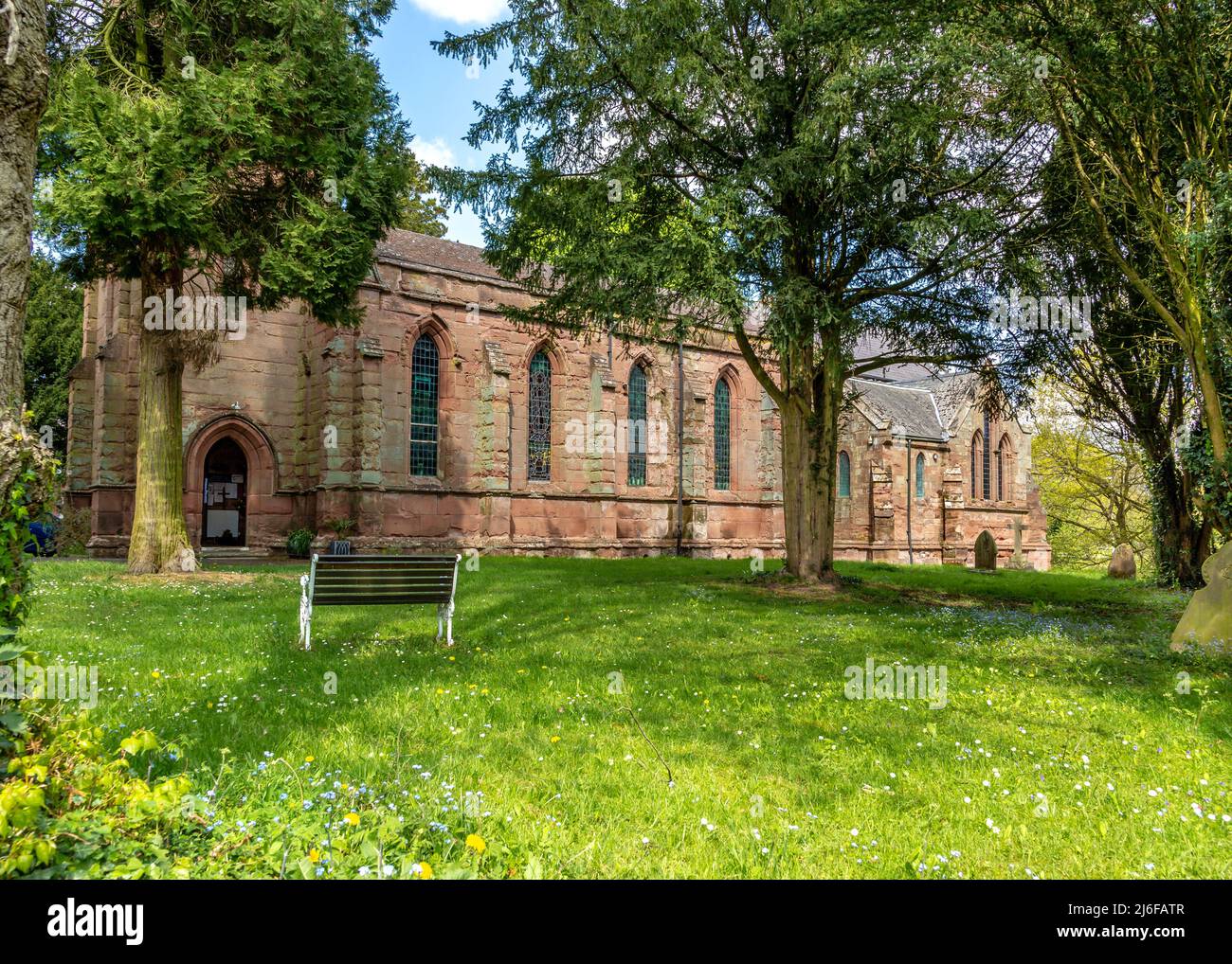 christ-church-in-catshill-worcestershire-england-stock-photo-alamy