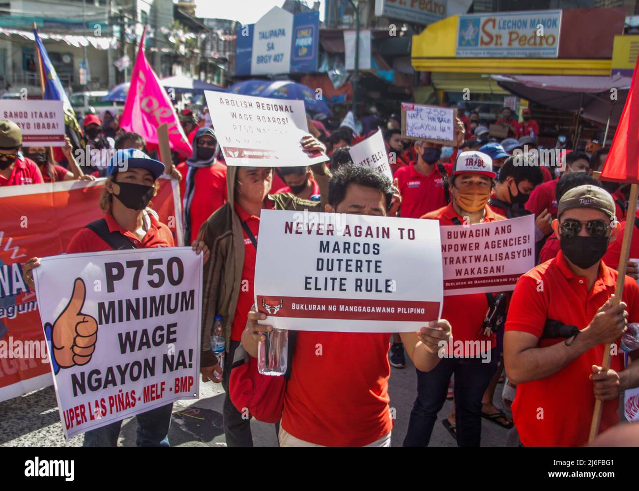 International Labor Day is celebrated in the Philippines through