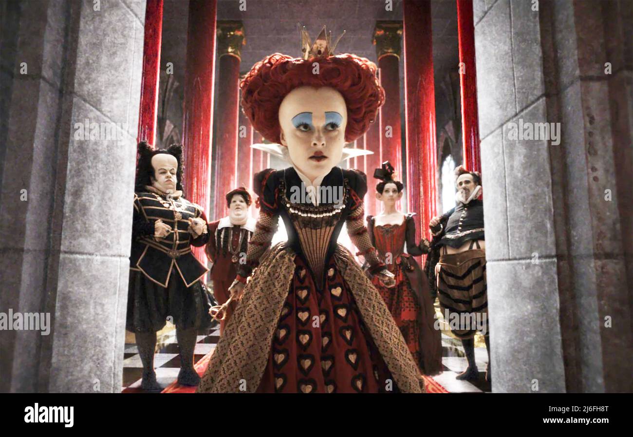Tim Burton Alice In Wonderland Red Queen
