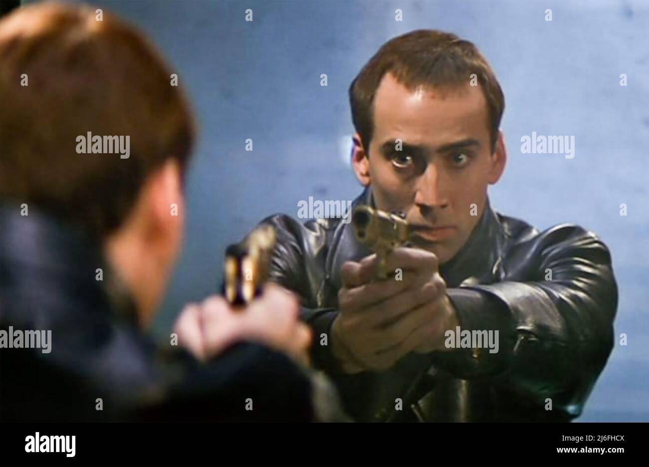 Face Off 1997 Paramount Pictures Film With Nicholas Cage Stock Photo