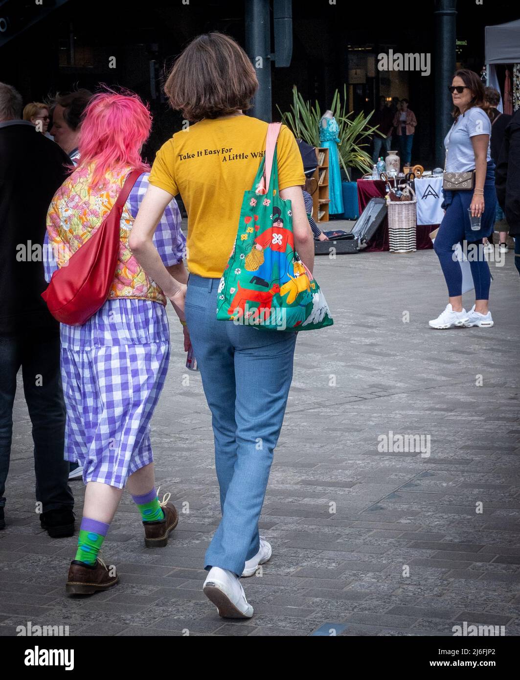Colourful london street life hi-res stock photography and images - Alamy