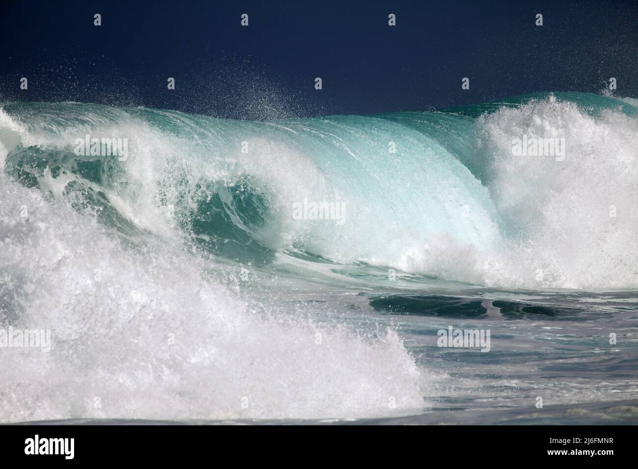The wave - Oahu, Hawaii Stock Photo - Alamy