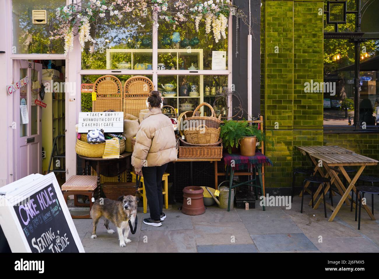 Cake Hole Cafe, Vintage Heaven, Columbia Road Flower Market, Bethnal