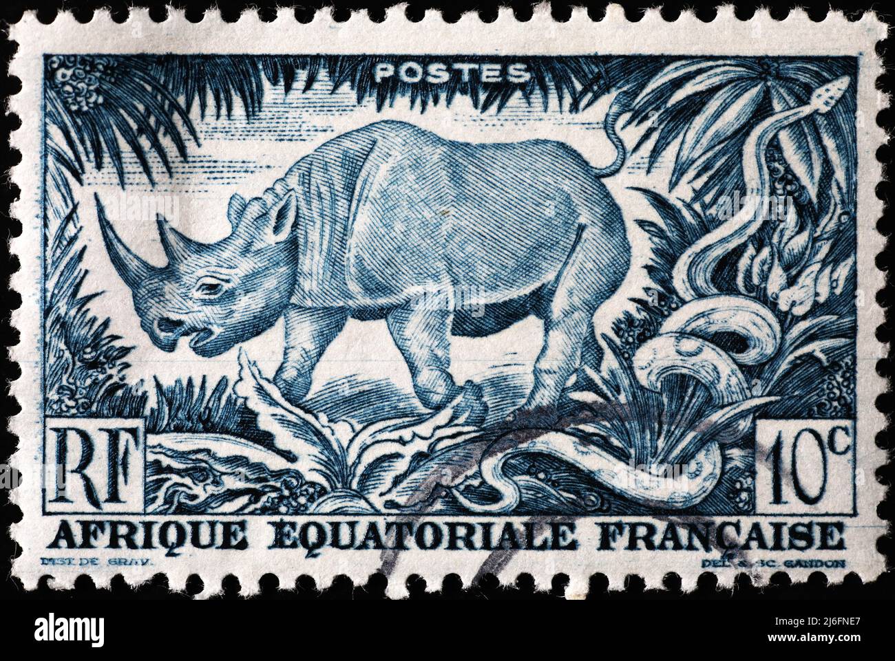 French african postage stamp hi-res stock photography and images - Alamy