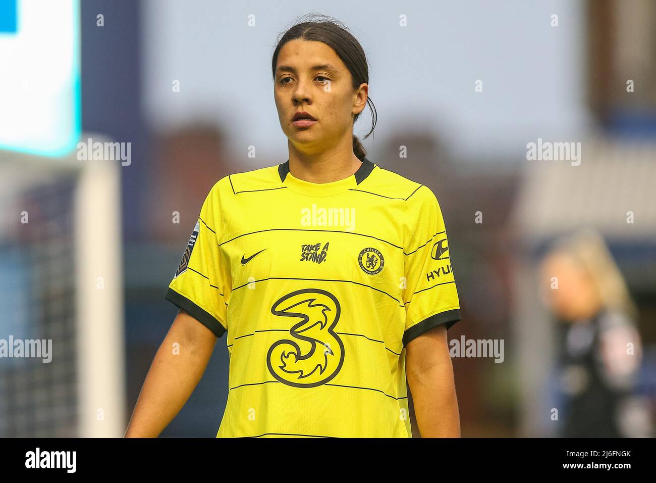 Sam Kerr #20 of Chelsea Women during the game Stock Photo