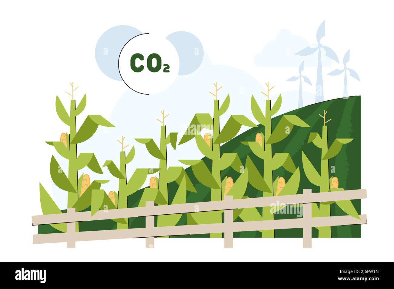 Ethanol plant corn field Cut Out Stock Images & Pictures Alamy