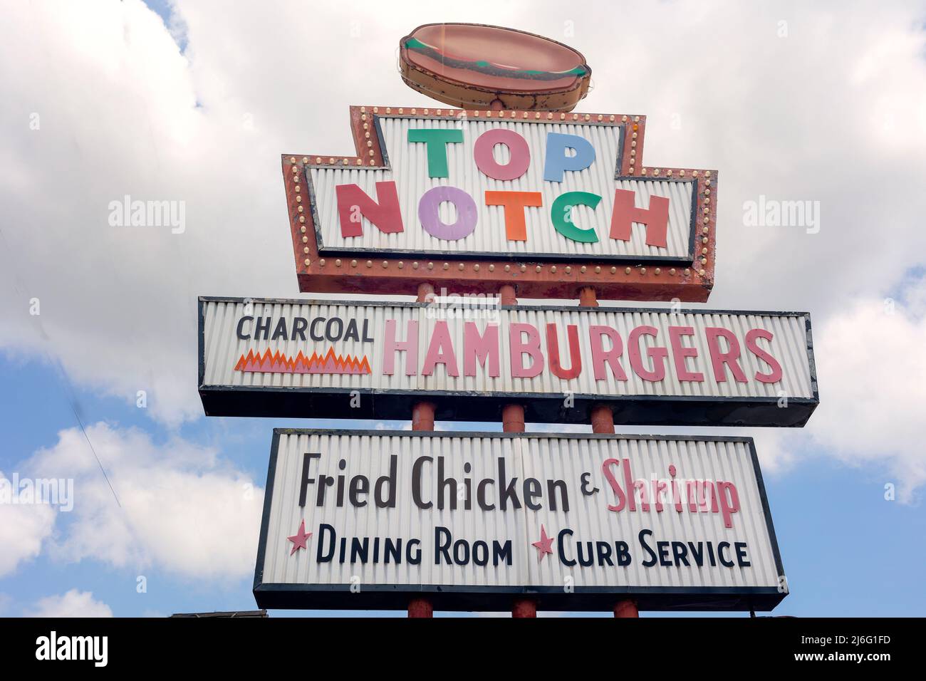 Top Notch Hamburger Stand in Austin, Texas Stock Photo Alamy
