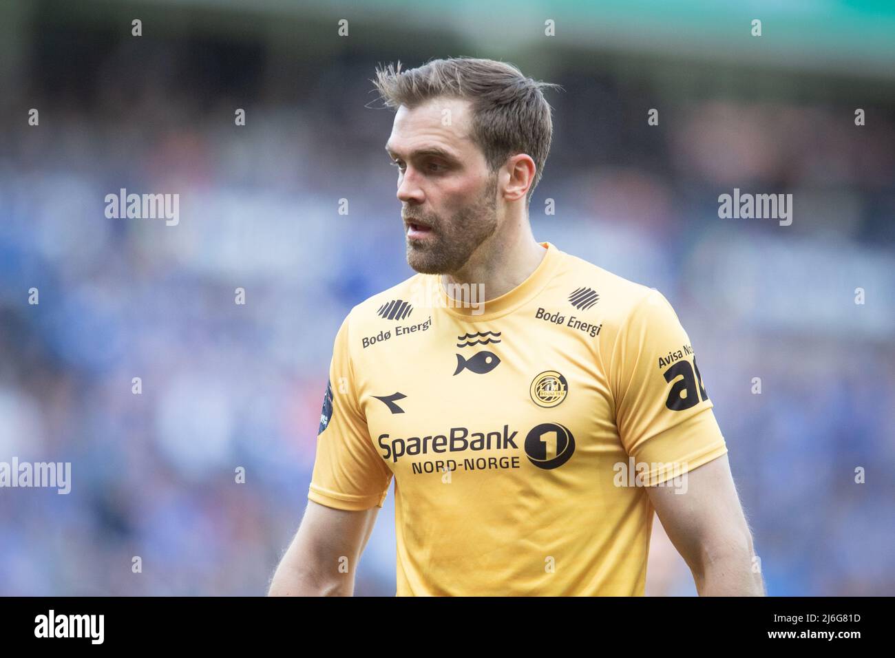 Oslo, Norway. 01st, May 2022. Brede Mathias Moe (18) of Bodoe/Glimt seen in the Norwegian Cup final, the NM Menn final, between Bodoe/Glimt and Molde at Ullevaal Stadion in Oslo. (Photo credit: Gonzales Photo - Jan-Erik Eriksen). Credit: Gonzales Photo/Alamy Live News Stock Photo
