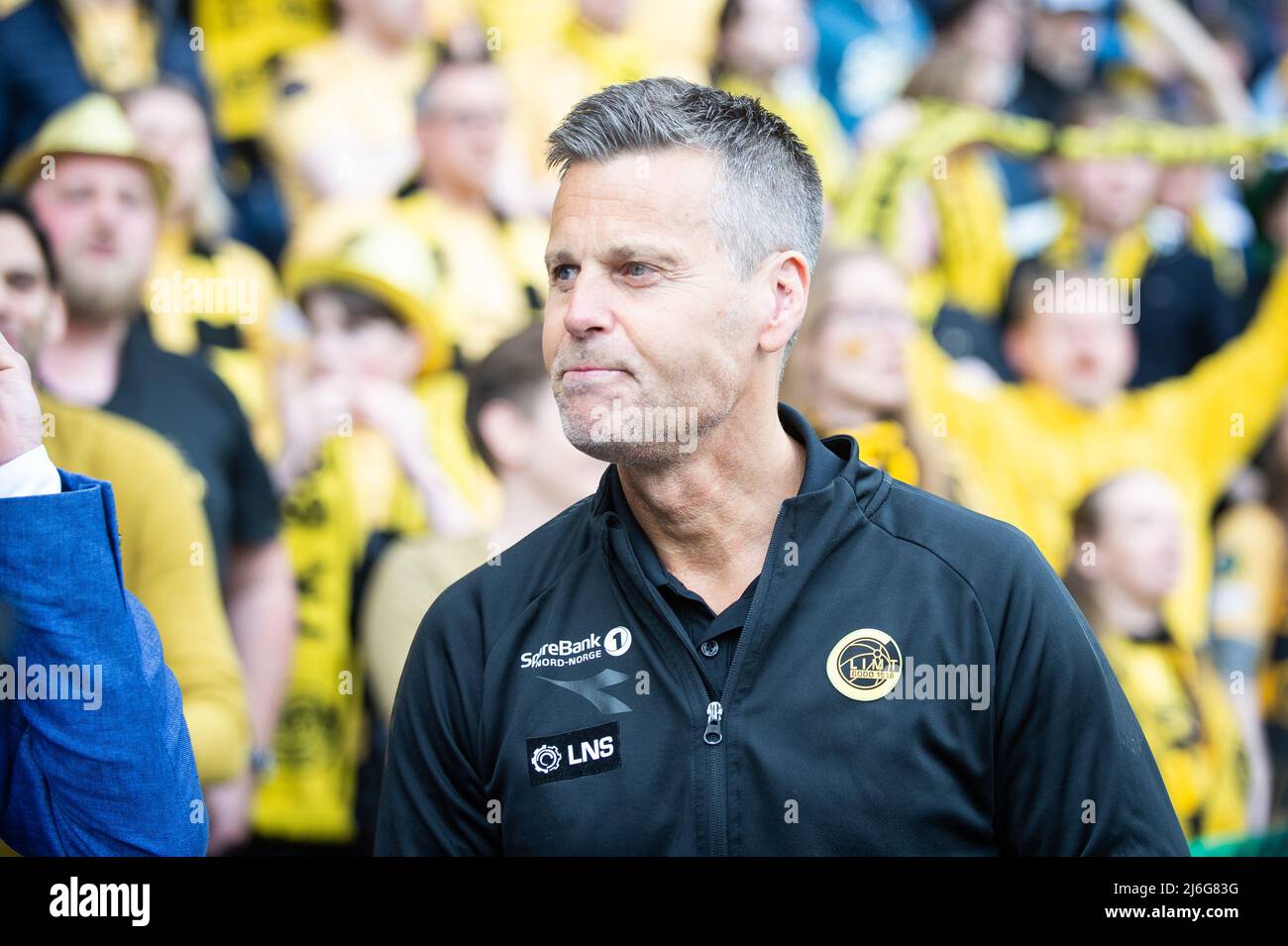 Oslo, Norway. 01st, May 2022. Head coach Kjetil Knutsen of Bodoe/Glimt seen before the Norwegian Cup final, the NM Menn final, between Bodoe/Glimt and Molde at Ullevaal Stadion in Oslo. (Photo credit: Gonzales Photo - Jan-Erik Eriksen). Credit: Gonzales Photo/Alamy Live News Stock Photo