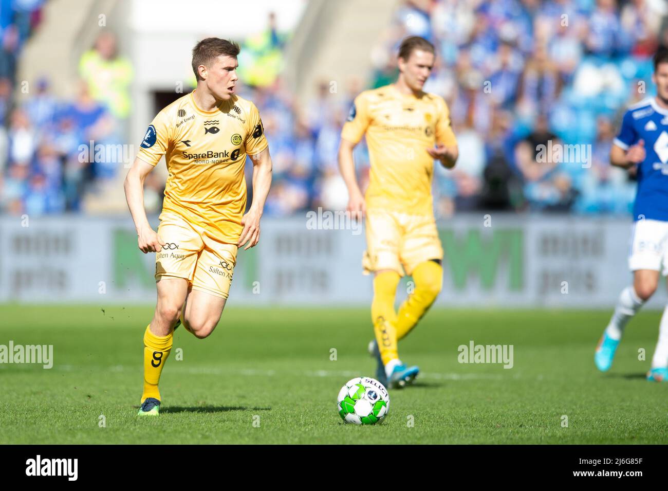 Oslo, Norway. 01st, May 2022. Alfons Sampsted (3) of Bodoe/Glimt seen in the Norwegian Cup final, the NM Menn final, between Bodoe/Glimt and Molde at Ullevaal Stadion in Oslo. (Photo credit: Gonzales Photo - Jan-Erik Eriksen). Credit: Gonzales Photo/Alamy Live News Stock Photo