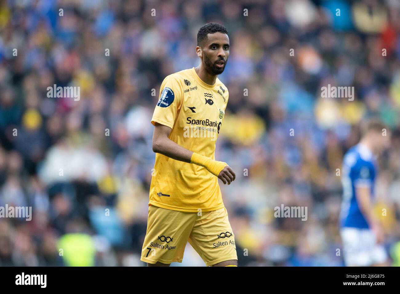 Oslo, Norway. 01st, May 2022. Amahl Pellegrino (7) of Bodoe/Glimt seen in the Norwegian Cup final, the NM Menn final, between Bodoe/Glimt and Molde at Ullevaal Stadion in Oslo. (Photo credit: Gonzales Photo - Jan-Erik Eriksen). Credit: Gonzales Photo/Alamy Live News Stock Photo