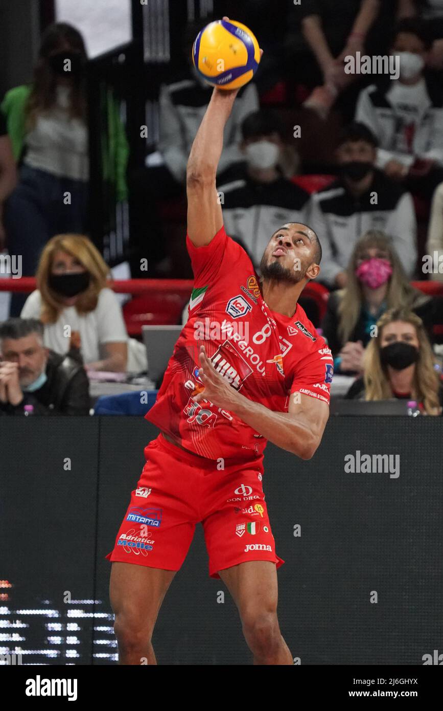 Pala Barton, Perugia, Italy, May 01, 2022, santos de souza ricardo