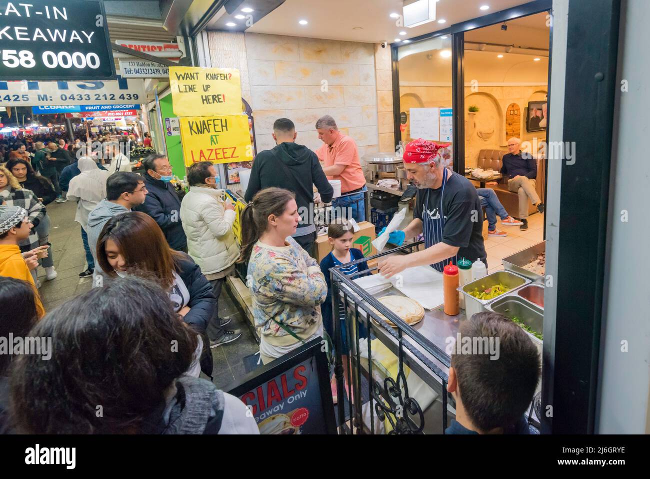 Lebanese food australia hi-res stock photography and images - Alamy