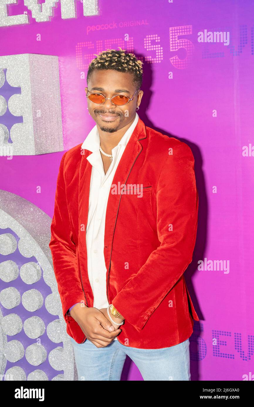 NEW YORK, NEW YORK - MAY 01: Jeremiah Craft attends the Peacock's 'Girls5eva' Season 2 Premiere at The Roxy Hotel on May 01, 2022 in New York City. Credit: Ron Adar/Alamy Live News Stock Photo