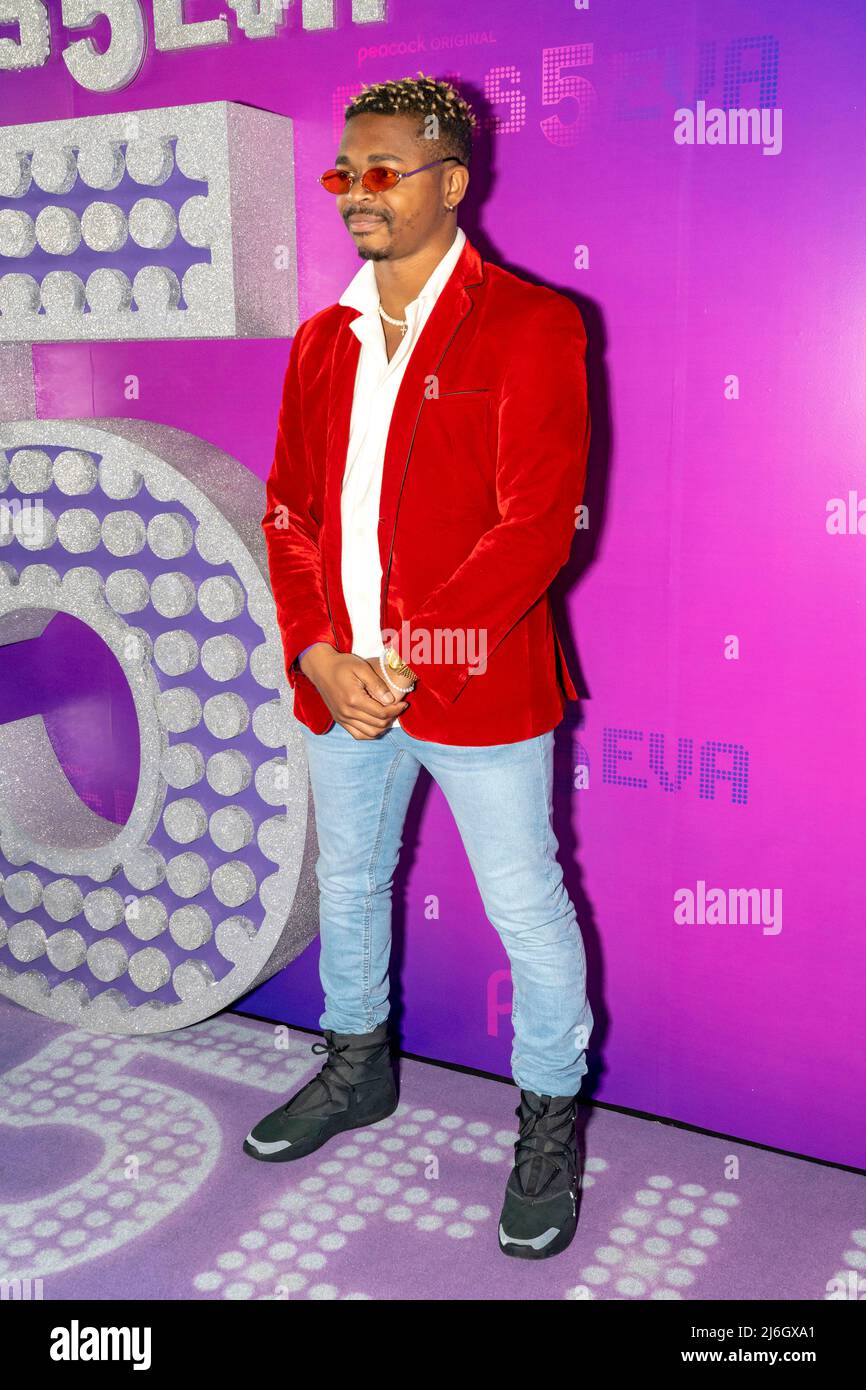 NEW YORK, NEW YORK - MAY 01: Jeremiah Craft attends the Peacock's 'Girls5eva' Season 2 Premiere at The Roxy Hotel on May 01, 2022 in New York City. Credit: Ron Adar/Alamy Live News Stock Photo