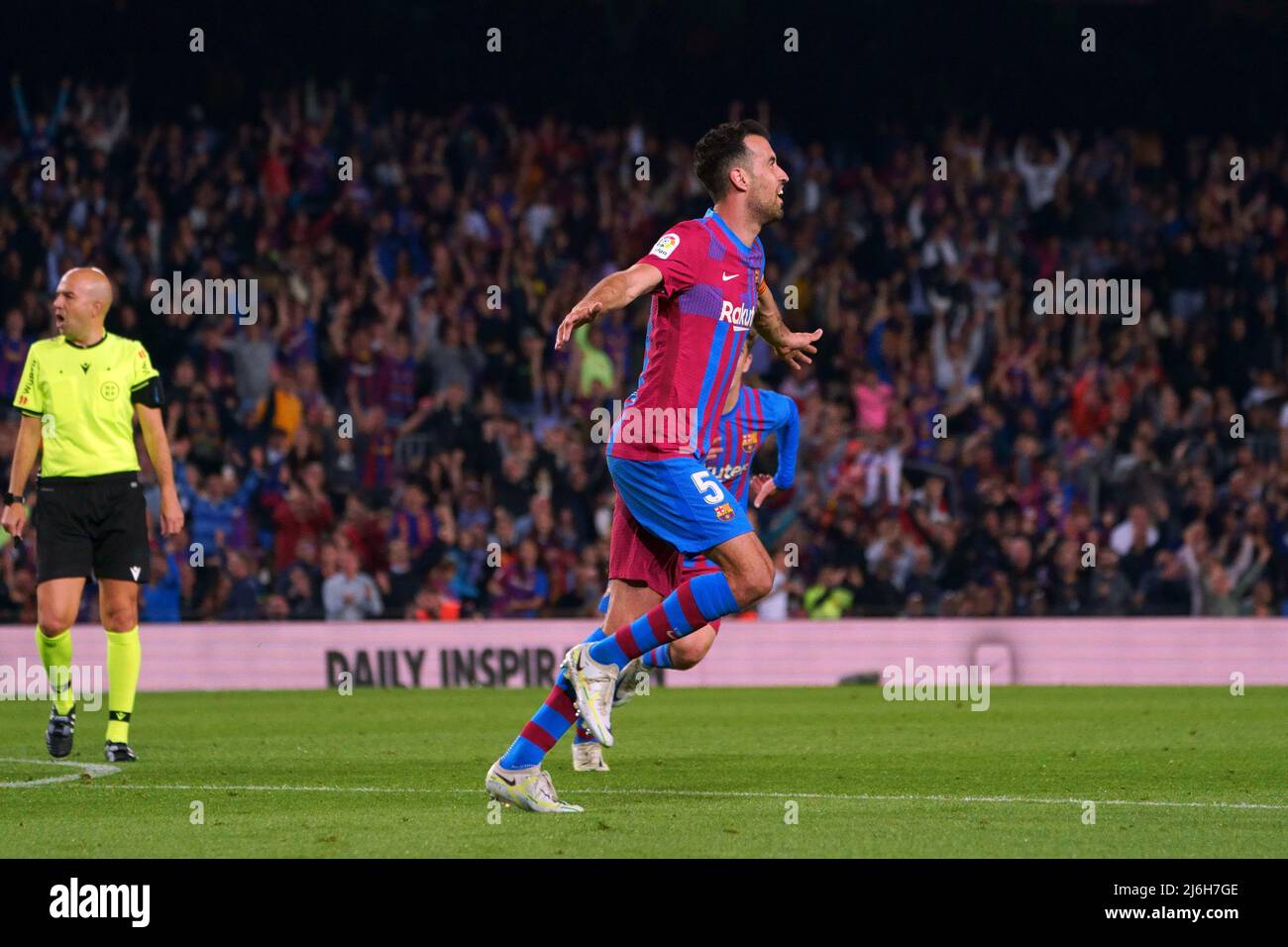 Barcelona, Spain. 1st May 2022, Nou Camp, Barcelona, Spain La Liga