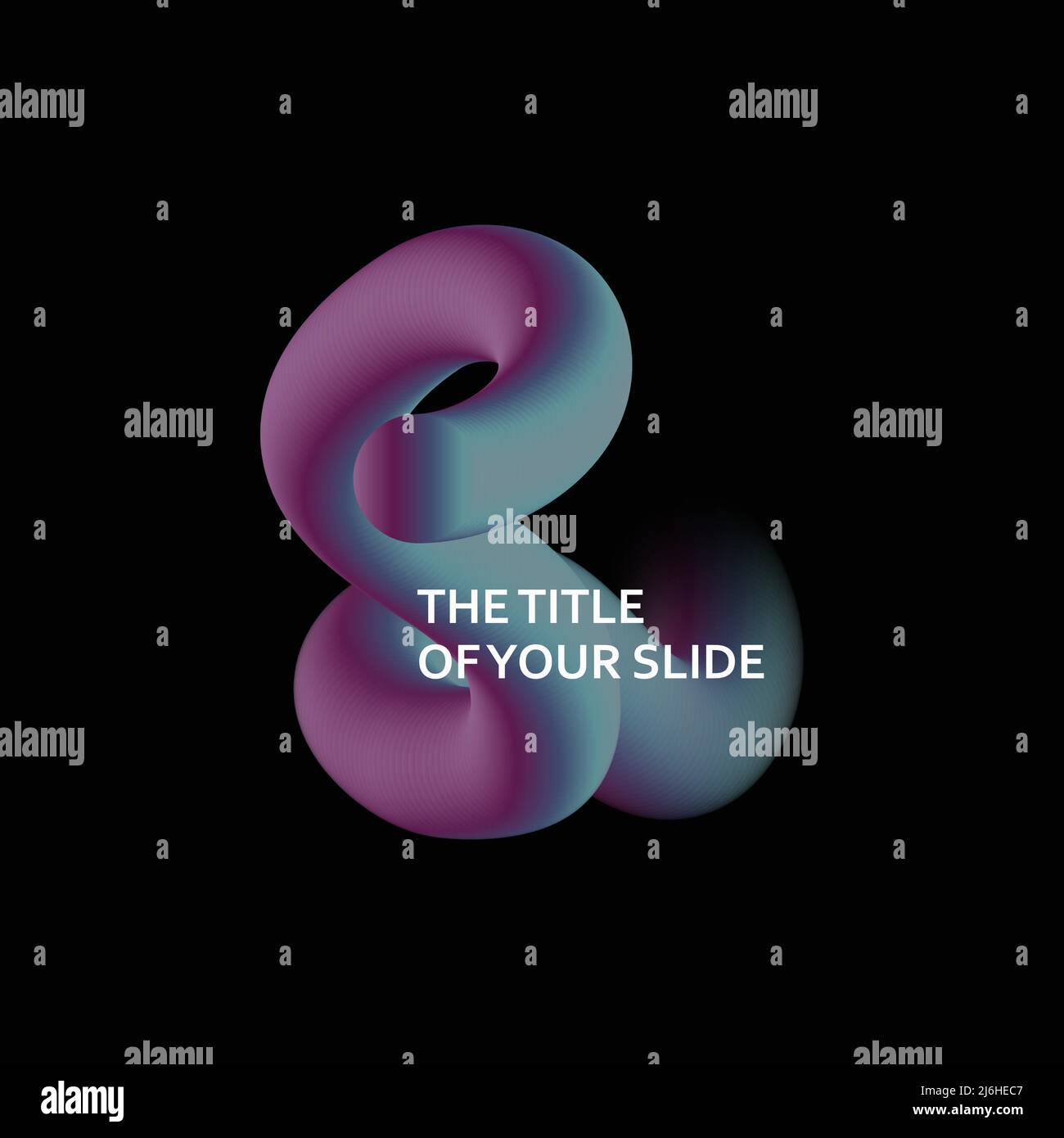 Vector blended illustration with gradient creativity concept Stock ...