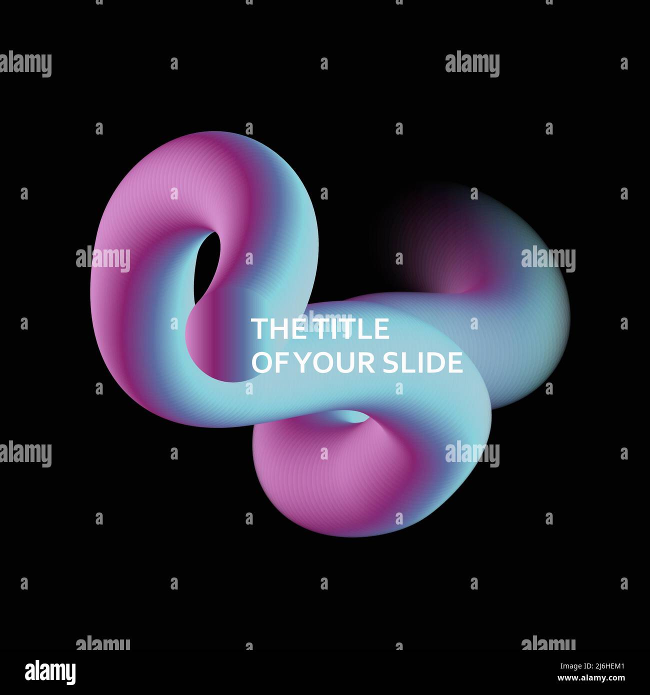 Vector blended illustration with gradient creativity concept Stock ...