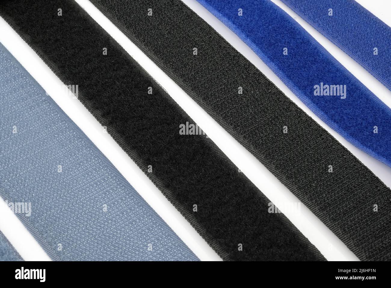 Colored nylon velcro fastener for making patches, chevrons, for sewing