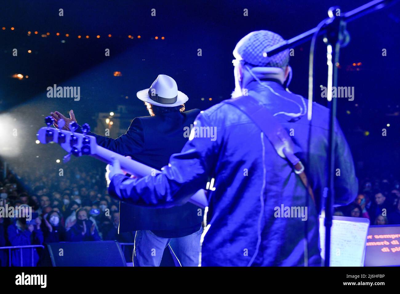 Al Bano Carrisi in concert Stock Photo