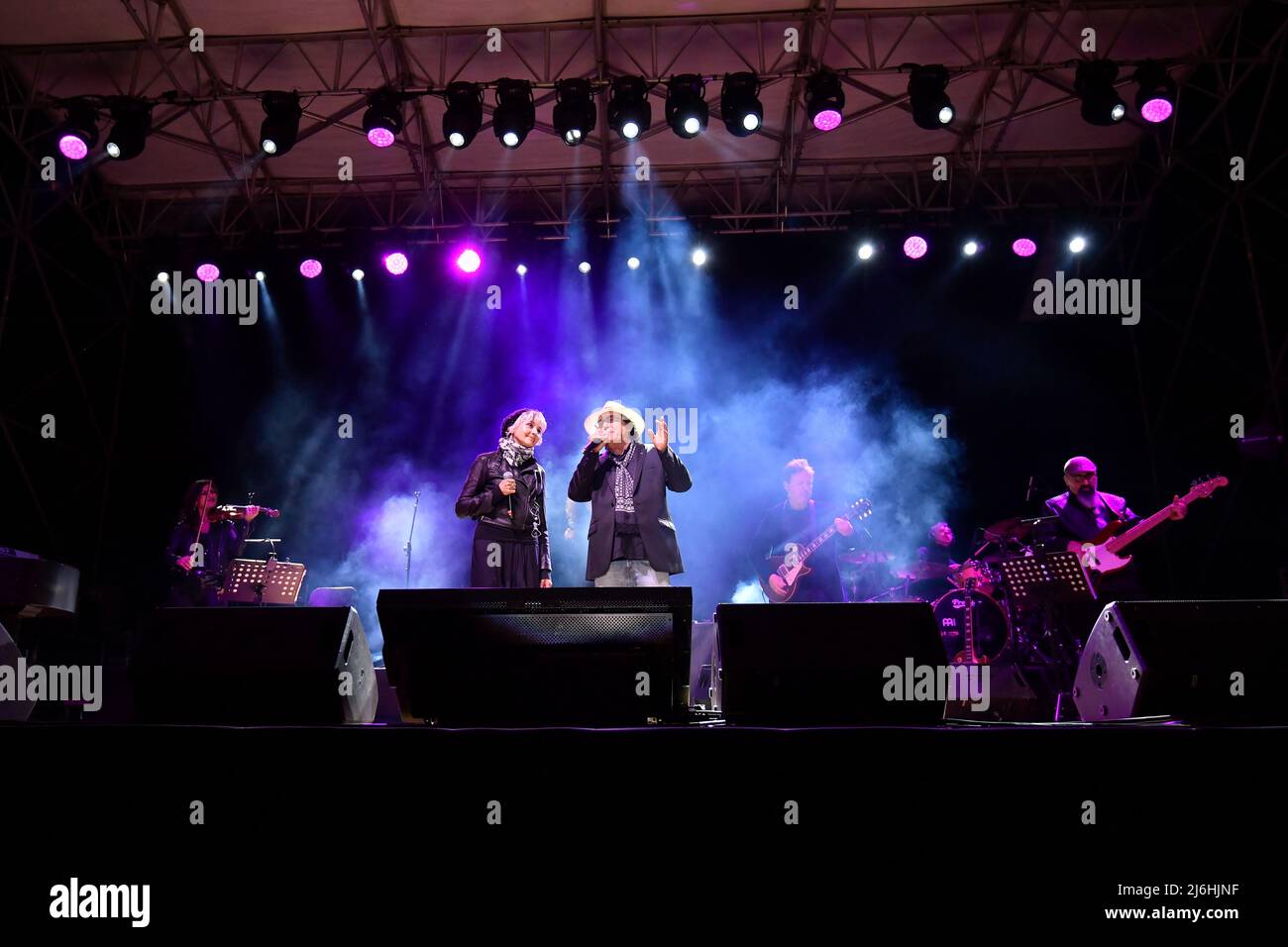Al Bano Carrisi in concert Stock Photo