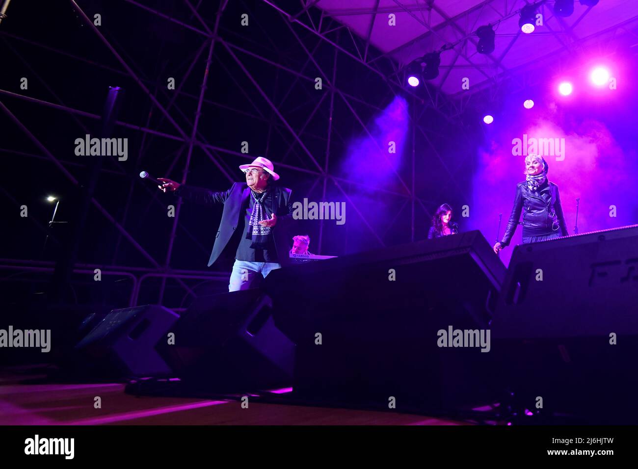 Al Bano Carrisi in concert Stock Photo